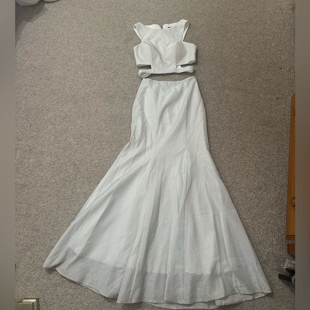 size 6 - altered to a size 4 - two piece dress